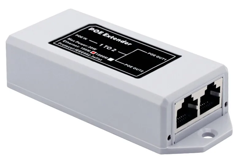 HX-P0E102B/G 1-in 2-out Gigabit PoE Extender